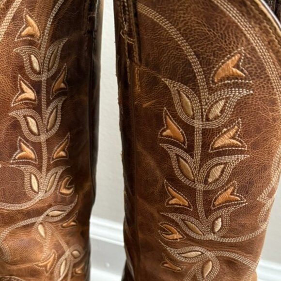 Ariat Brown Desert Holly Western Boots with Embroidery | Size 11B - Picture 7 of 8